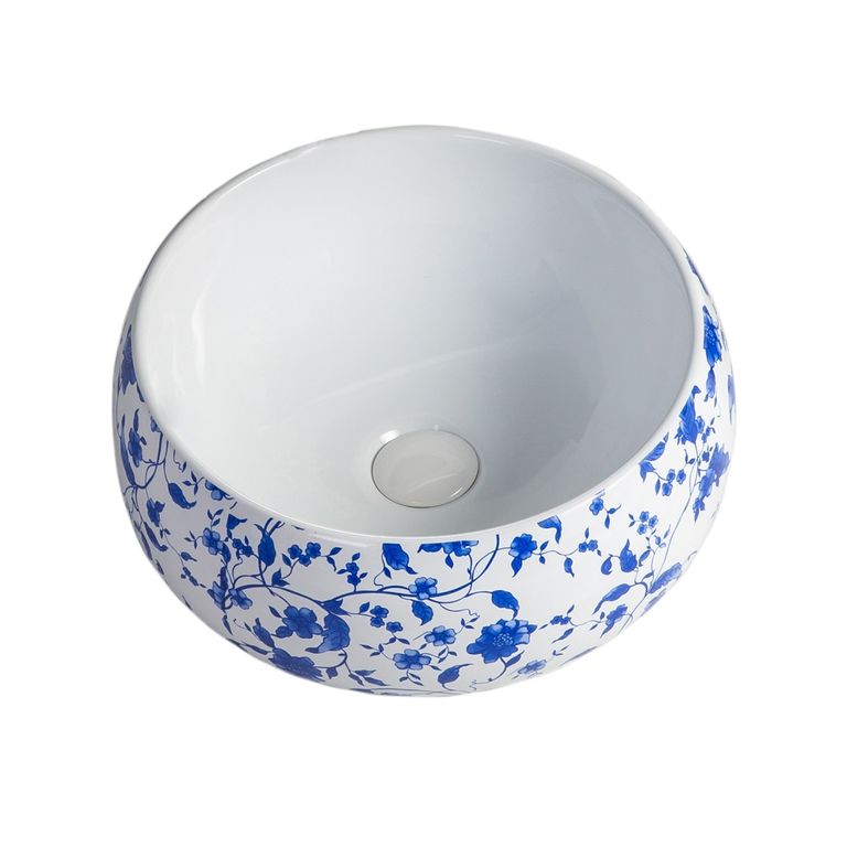 Lavamanos Sobreponer SLC822 PORCELANA 40x40x155 cm