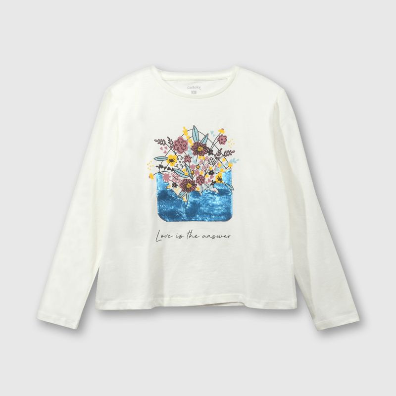 COLLOKY - Polera Niña Blanco 53030 Colloky