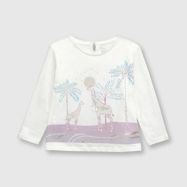 COLLOKY - Polera Niña Blanco 53032 Colloky._