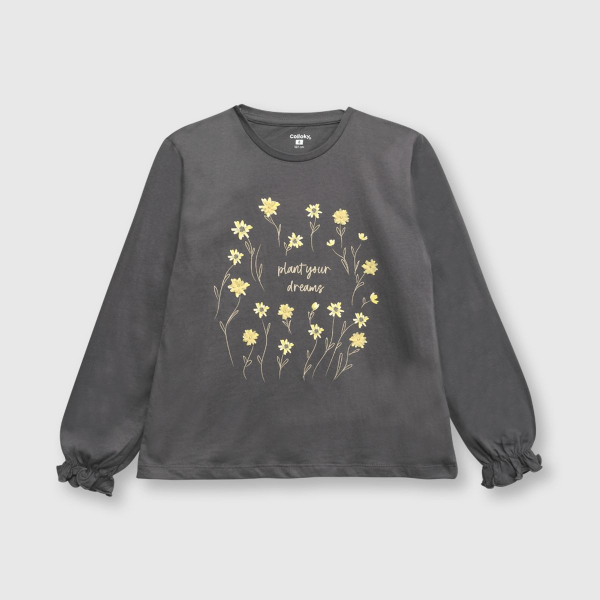 COLLOKY - Polera Niña Gris 53033 Colloky