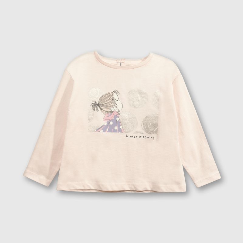 COLLOKY - Polera Niña Rosado 53038 Colloky._