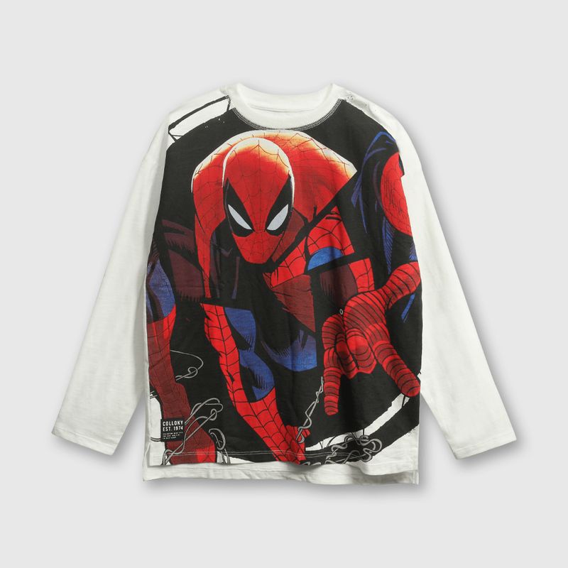 COLLOKY - Polera Niño Blanco 53081 Colloky_.