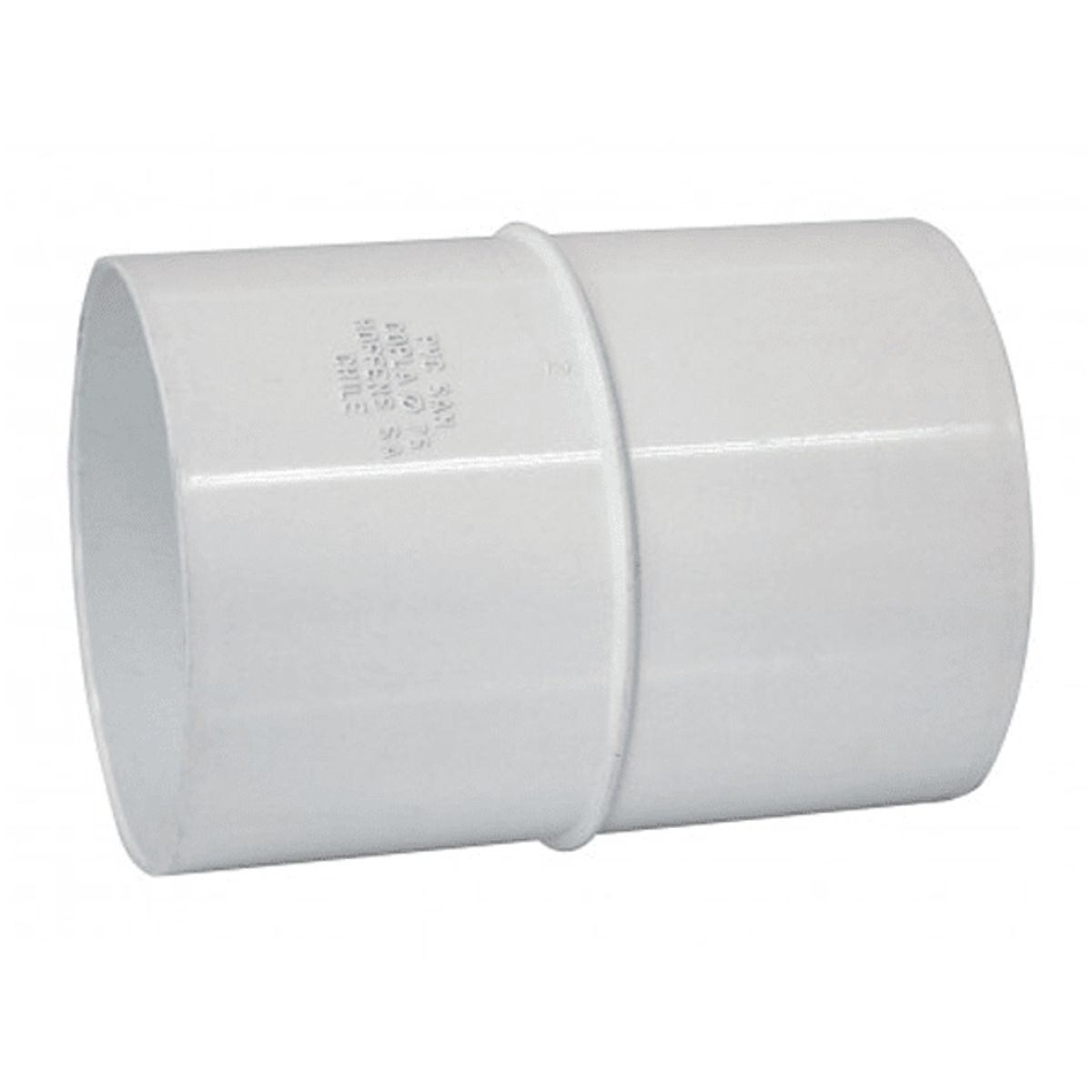 GENERICO - Copla Canaleta Blanco 75mm Cementar