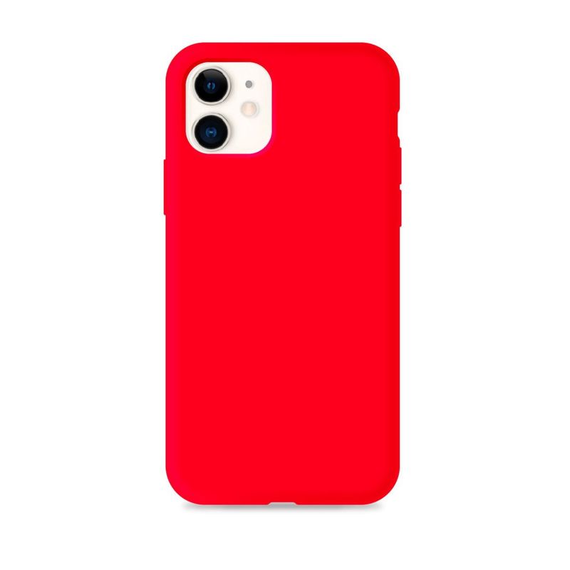 GENERICO - Carcasa para IPhone 12 Rojo antigolpes