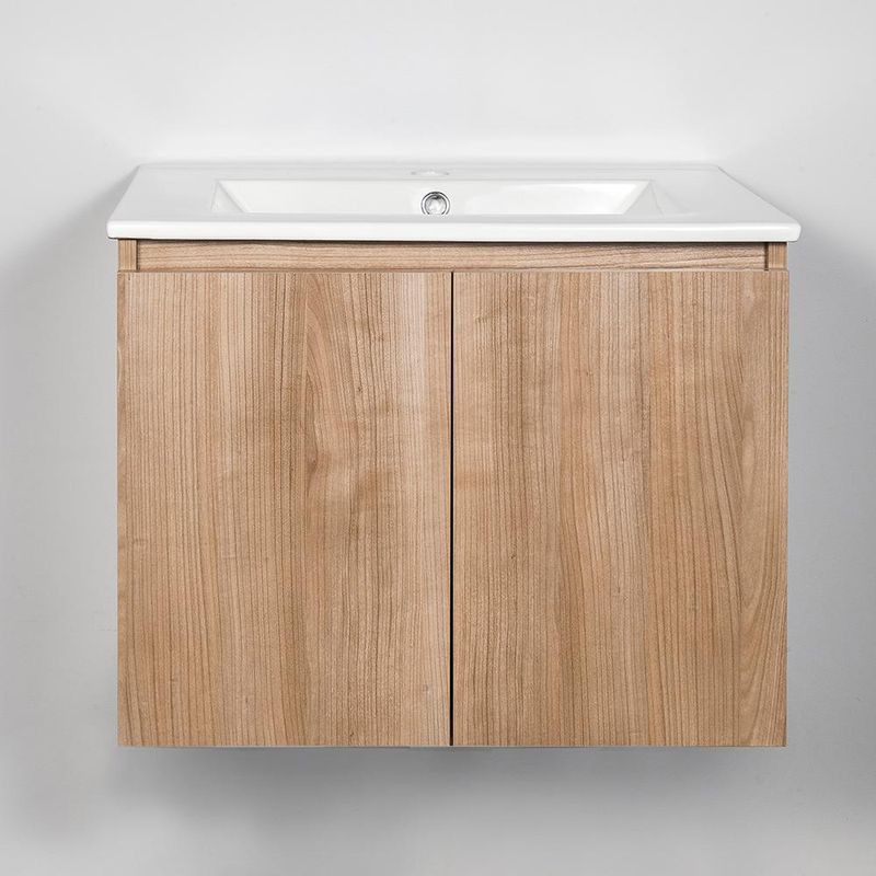 STRETTO - Mueble Vanitorio Completo 70 x 46 cm Ermes Nogal STRETTO
