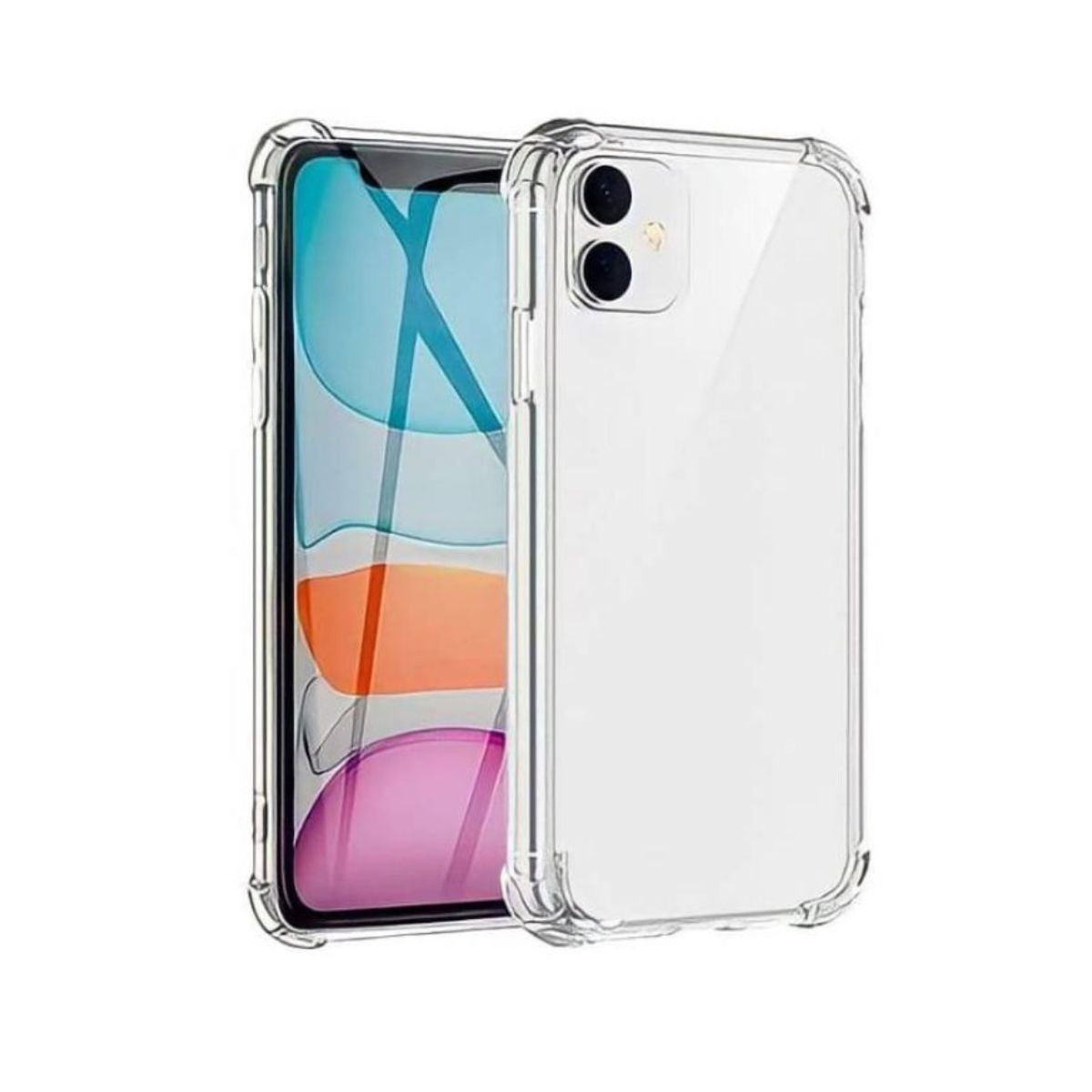 GENERICO - Carcasa para IPhone 11 transparente antigolpes