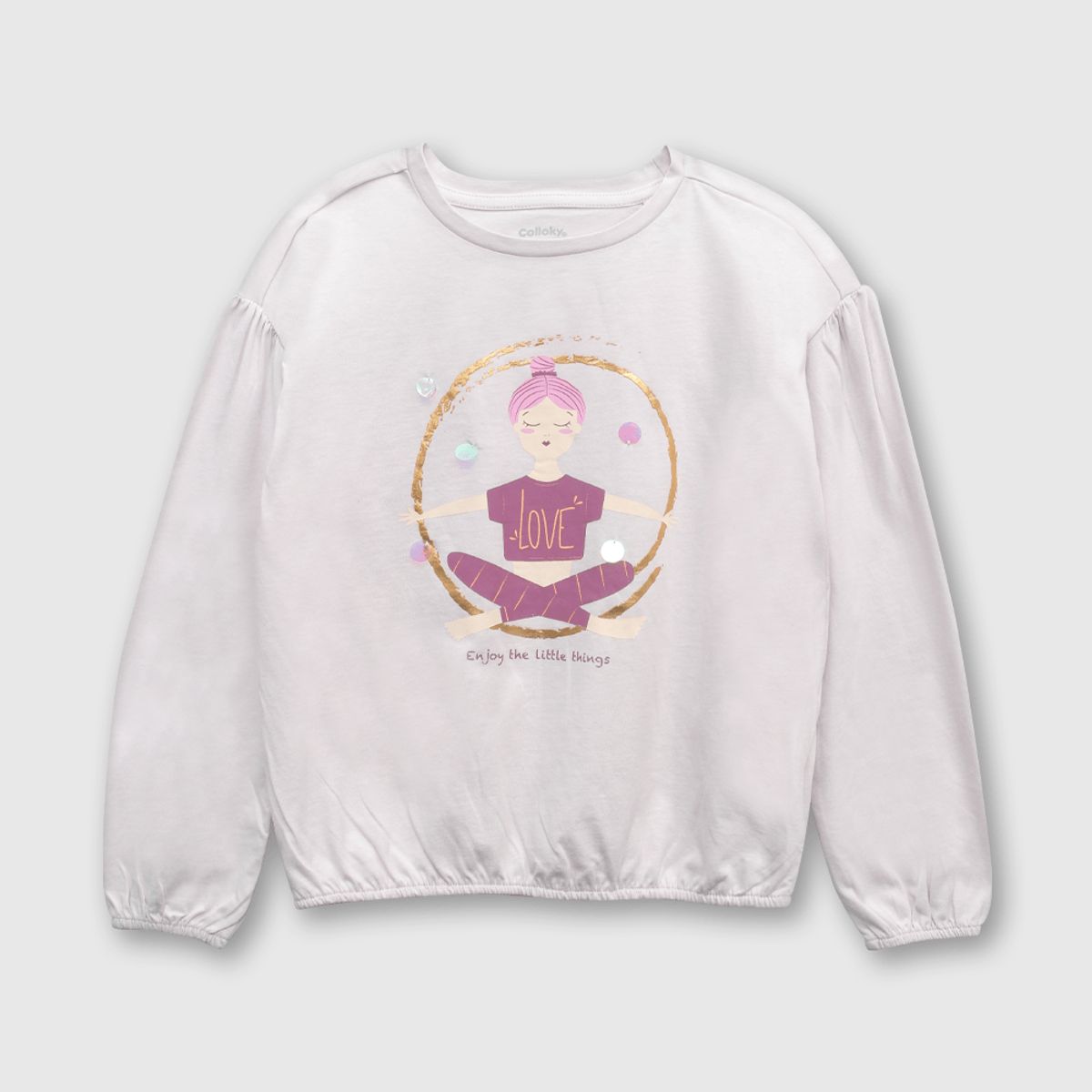 COLLOKY - Polera Niña Morado 53034 Colloky._