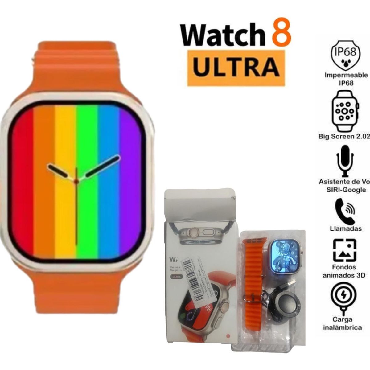GENERICO - Reloj Inteligente Smartwatch Watch 8 Ultra