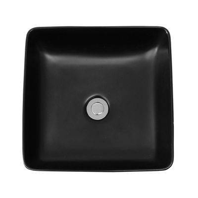 Imagen 2 del producto Lavamanos Sobreponer BE3102 Negro 37x37x13cm