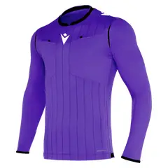 MACRON - Camiseta Arbitro Eklind Manga Larga Morado