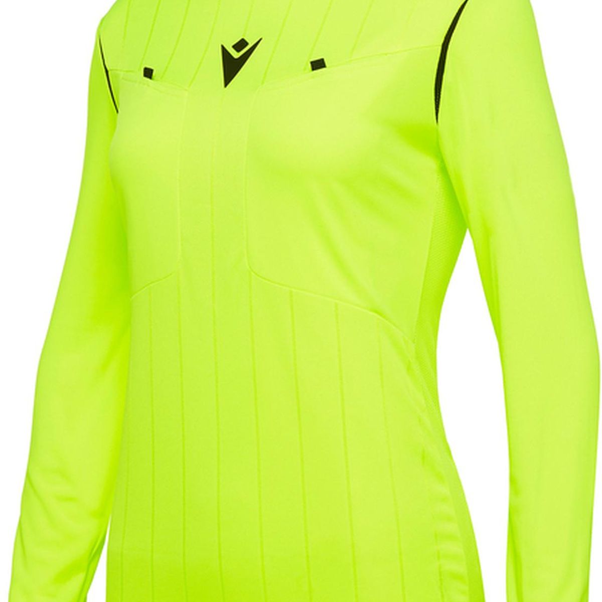 MACRON - Camiseta Árbitro Macron Stephanie Manga Larga Amarillo