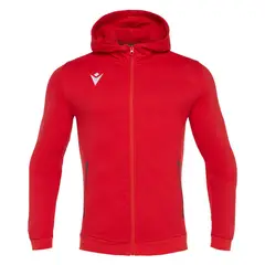 MACRON - Polerón Hoody Cello Hombre Rojo