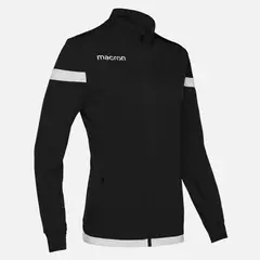MACRON - Polerón Full Zipper Anuket Mujer Negro