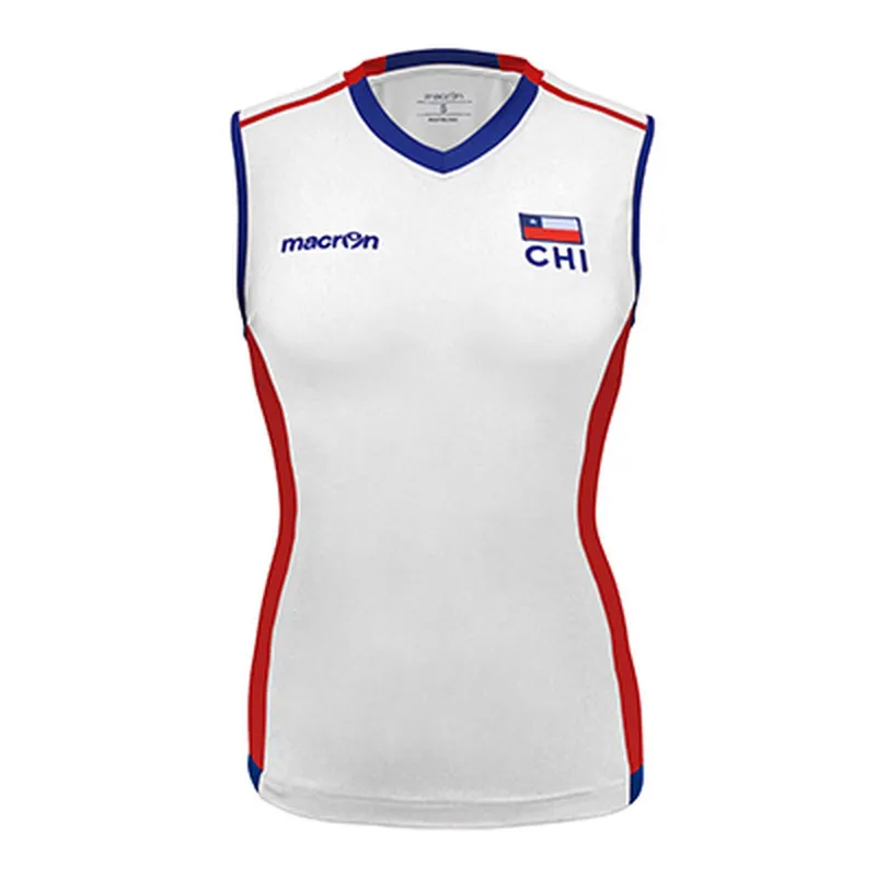 MACRON - Camiseta Macron Selección Voleibol 2018 Mujer Blanco