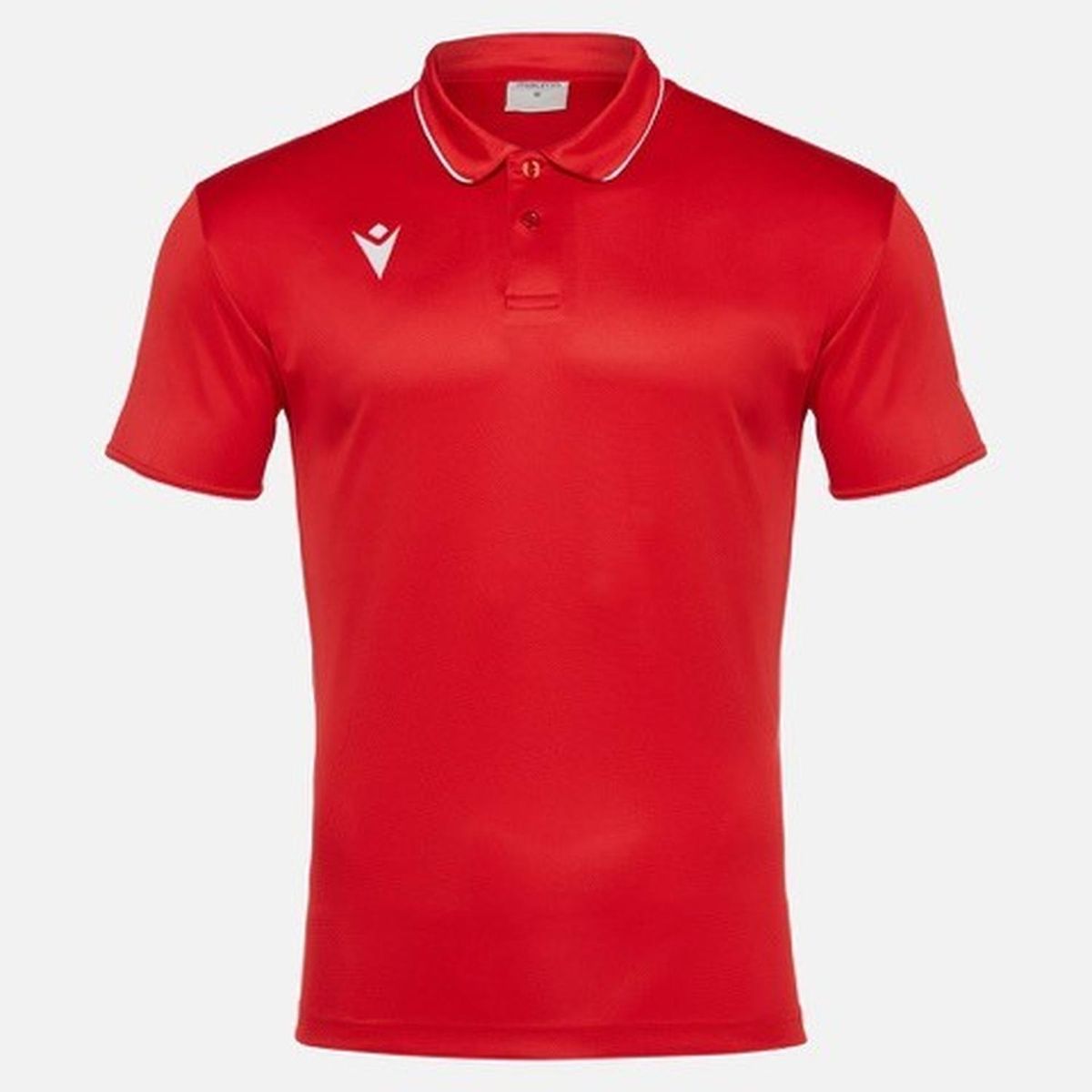 MACRON - Polera Polo Draco Hero Hombre Rojo