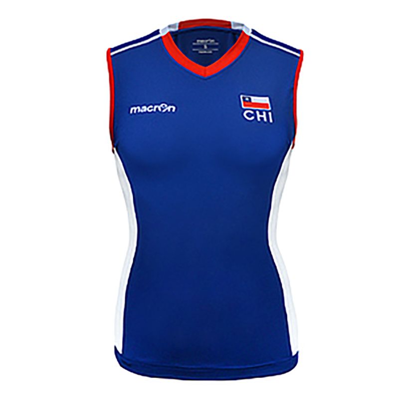 MACRON - Camiseta Macron Selección Voleibol 2018 Mujer Azulino