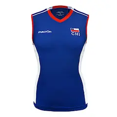 MACRON - Camiseta Selección Voleibol 2018 Mujer Azulino