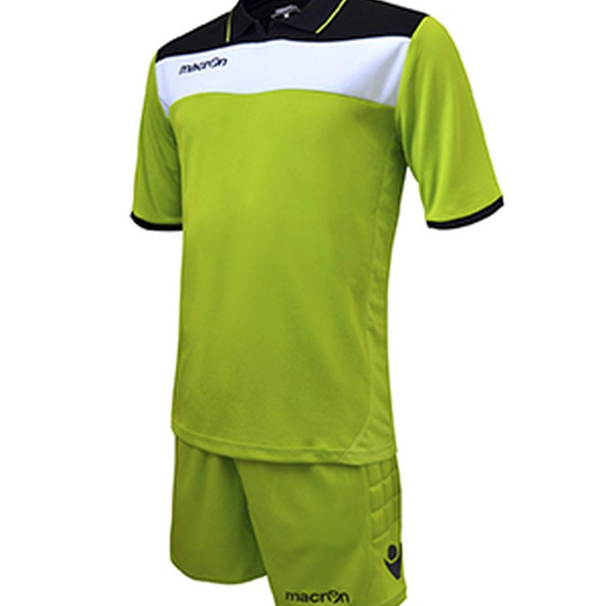 MACRON - Uniforme Arquero Macron Manga Corta Amarillo