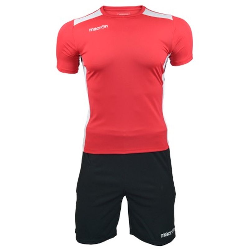 MACRON - Uniforme Arquero Macron Manga Corta Rojo