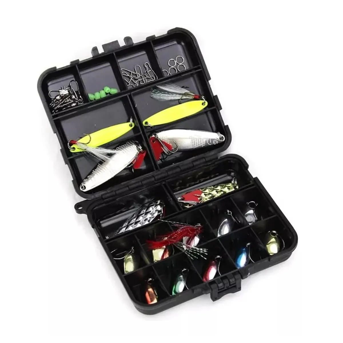 GENERICO - Articulos Pesca 36 Piezas Kits De Señuelos Pesca Accesorios