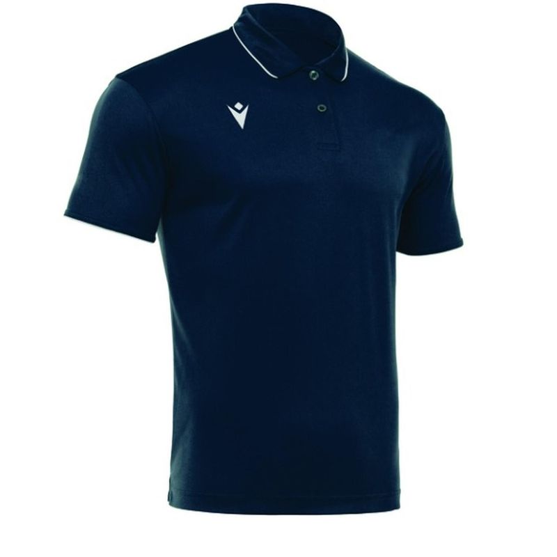 MACRON - Polera Polo Draco Hero Mujer Azul Marino