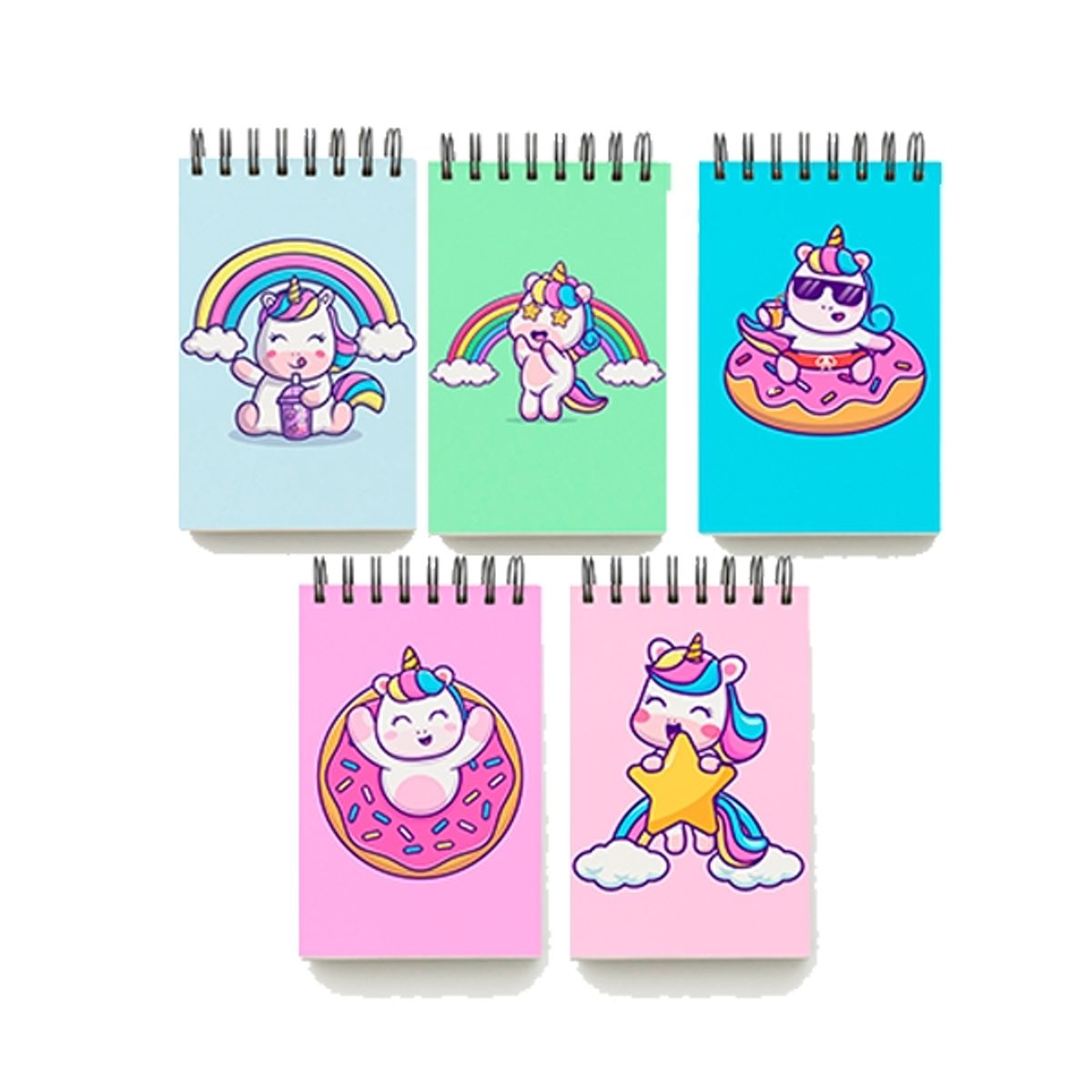 GENERICO - Pack Libretas Personalizadas - 10 Unidades - Tamaño A6