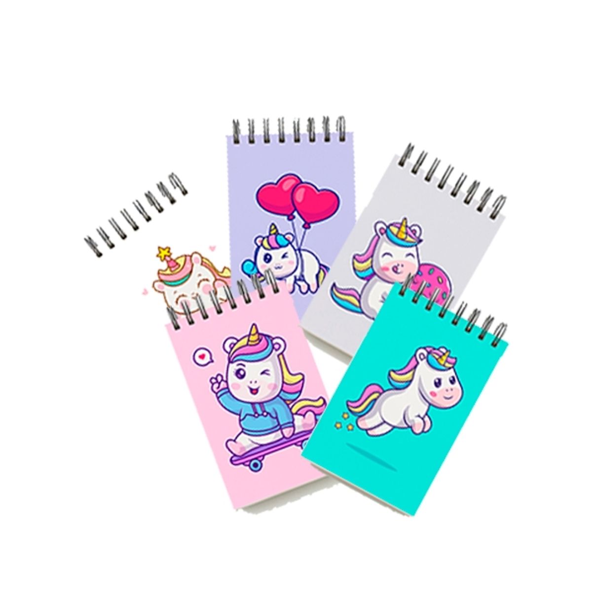 GENERICO - Pack Libretas Personalizadas - 10 Unidades - Tamaño A6