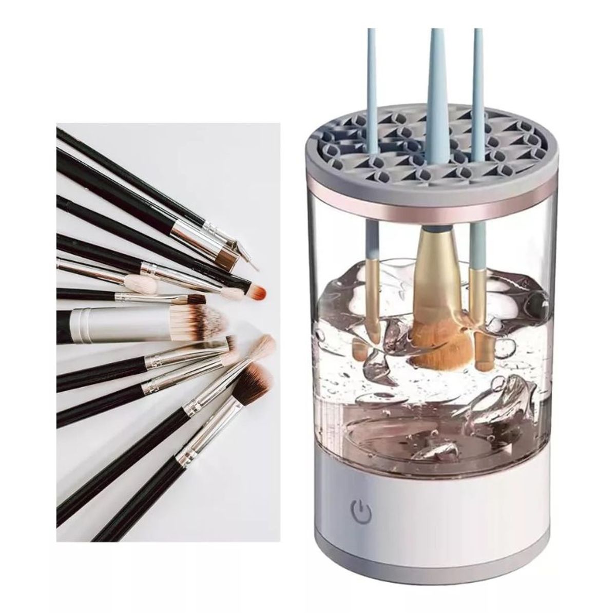 GENERICO - Maquina Limpiadora De Brochas De Maquillaje Automático