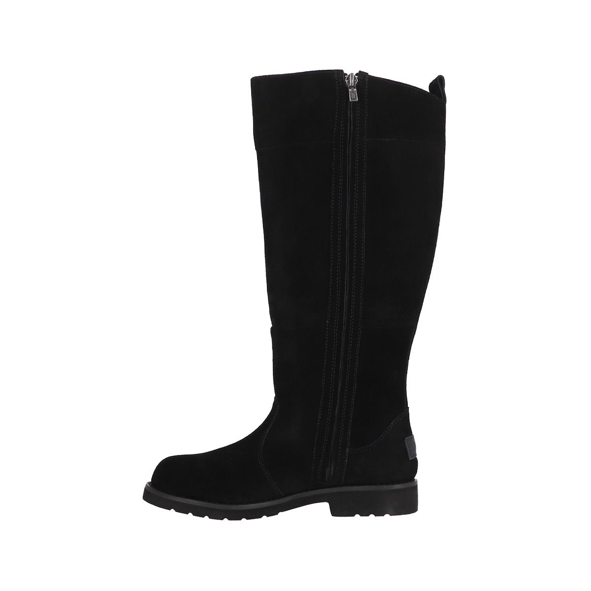 BAMERS - Bota Bamers Mujer  Malaga High Cuero Negro