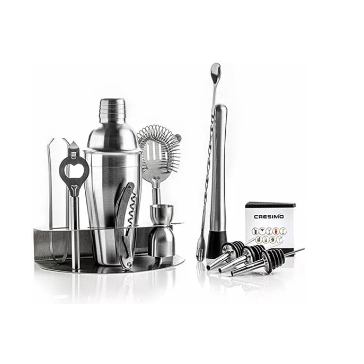 GENERICO - Kit De Accesorios De Bar Cóctel 12 Piezas