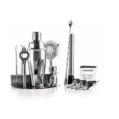 GENERICO - Kit De Accesorios De Bar Cóctel 12 Piezas