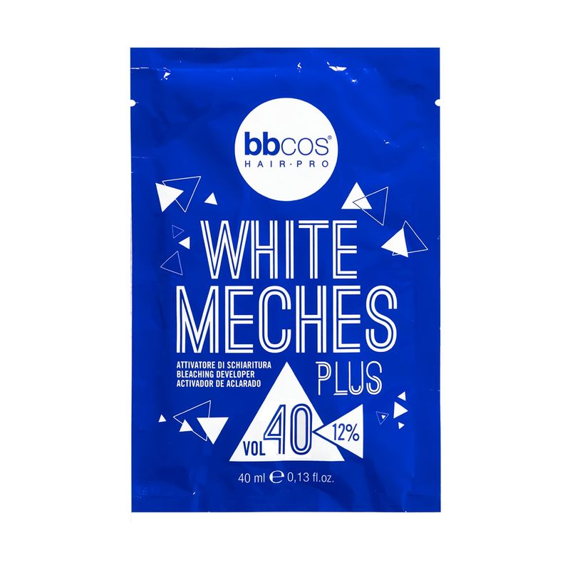 BBCOS - Bbcos Oxidante Activador 40vol White Meches Plus 40ml.
