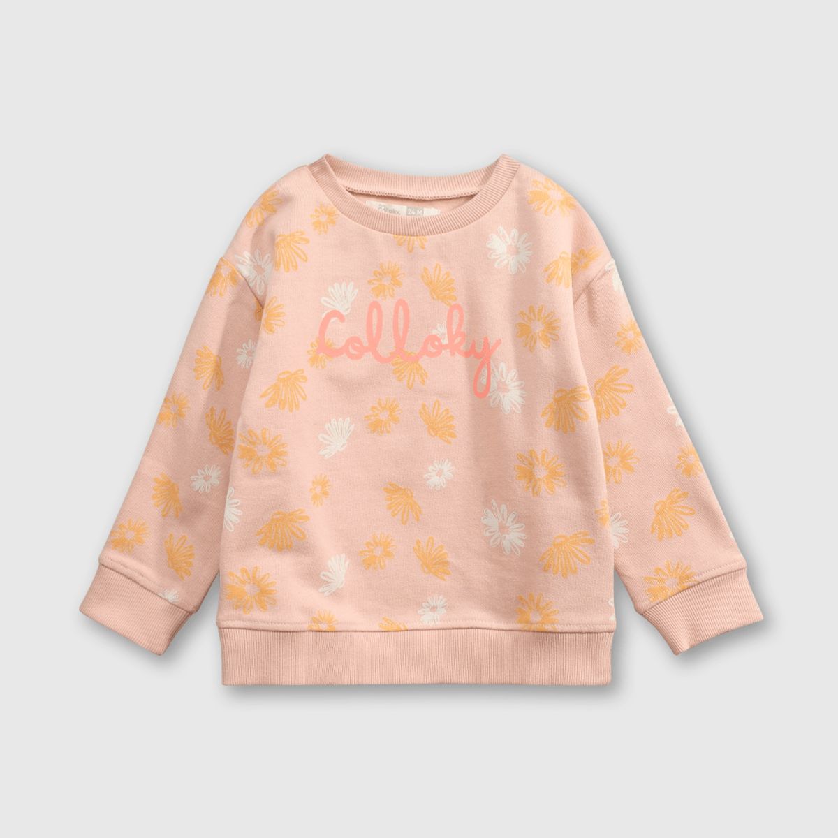 COLLOKY - Polerón Niña Naranja 53104 Colloky