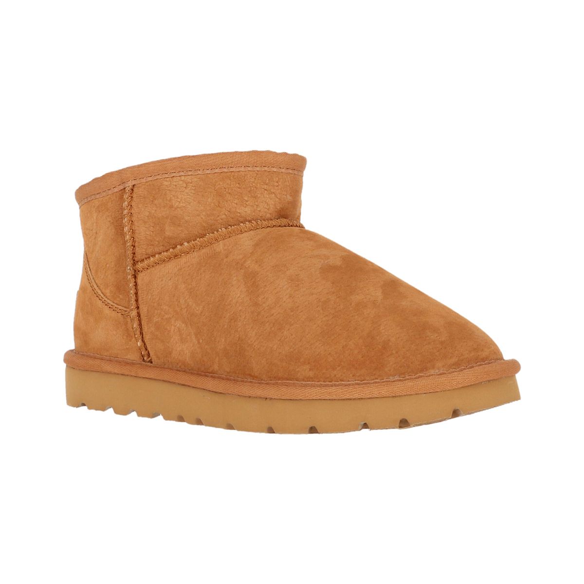 BAMERS - Bota Bamers Blast Mini Cuero Mujer Caramel
