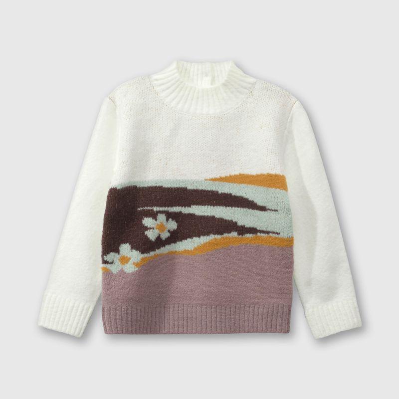 COLLOKY - Sweater Niña Blanco 53119 Colloky.