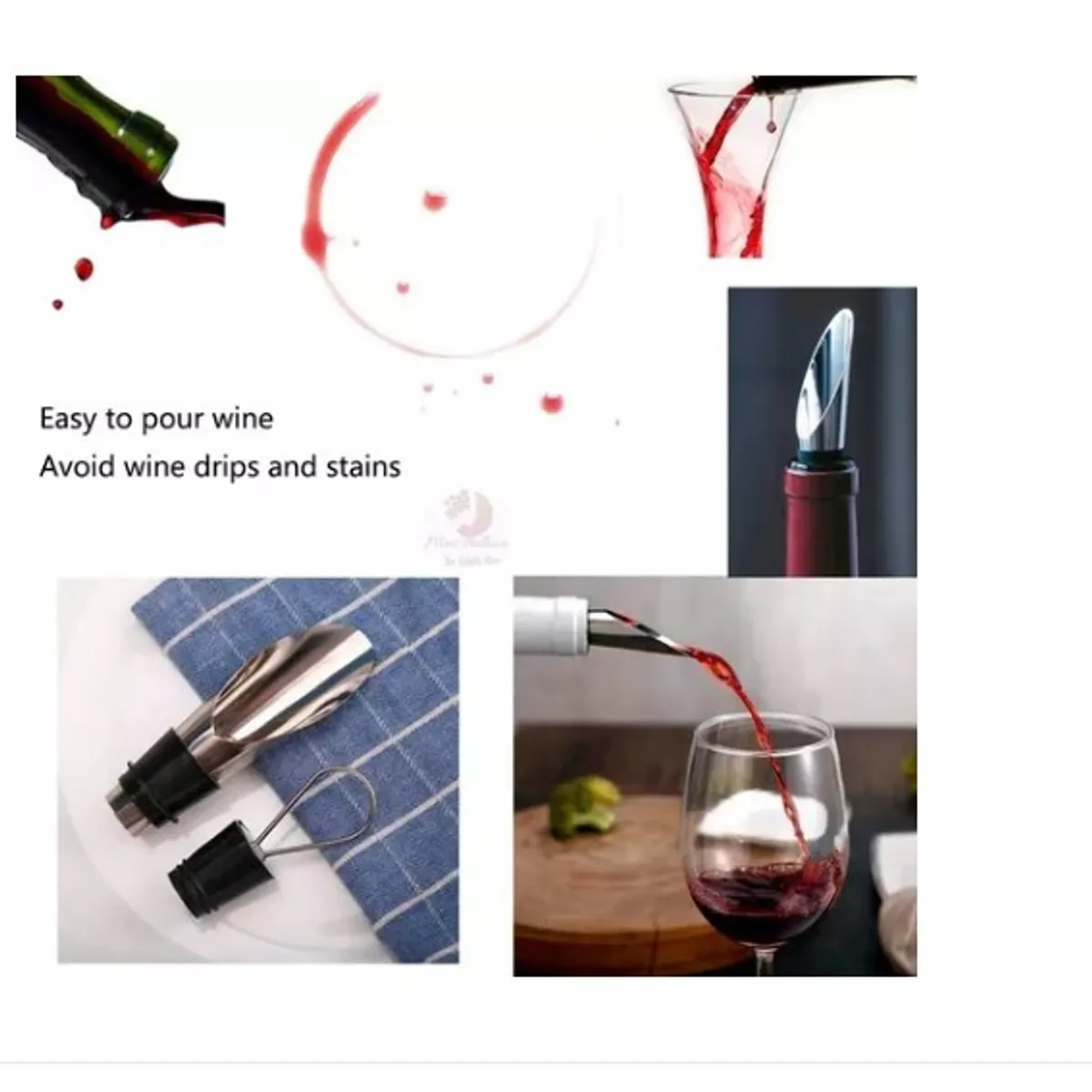 GENERICO - Set Kit Abridor Descorchador De Vino