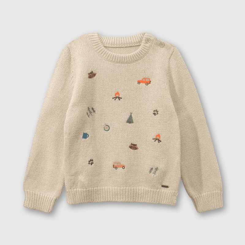 COLLOKY - Sweater Niño Beige 53126 Colloky