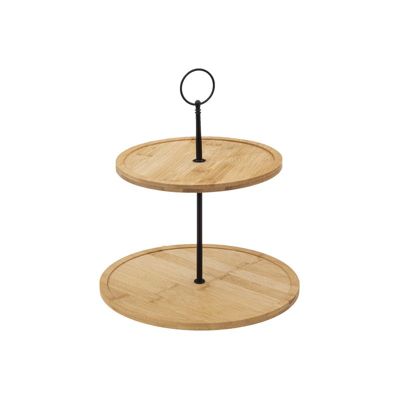 5FIVE - SOPORTE PARA POSTRES 2 NIVELES BAMBÚ 5FIVE