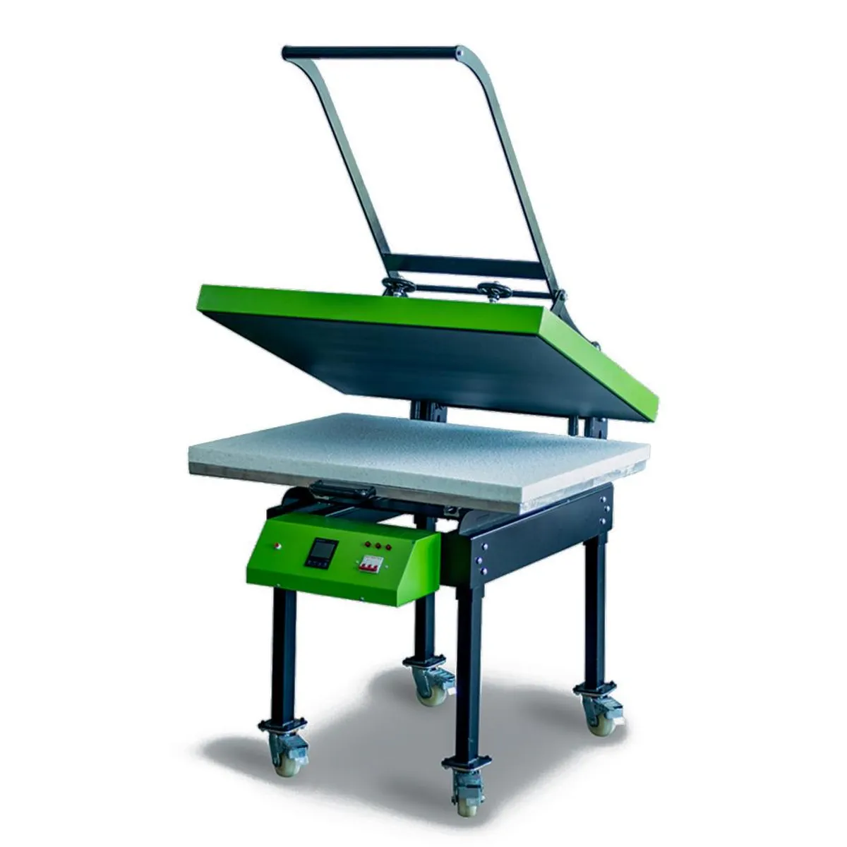 DETODOYMAS - Máquina Estampadora Auplex MHP01 Monofásica Verde 80X100 cms