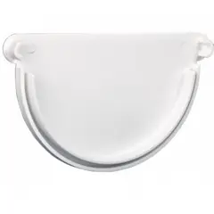GENERICO - Tapa Accesorio Canaleta Derizq Blanco
