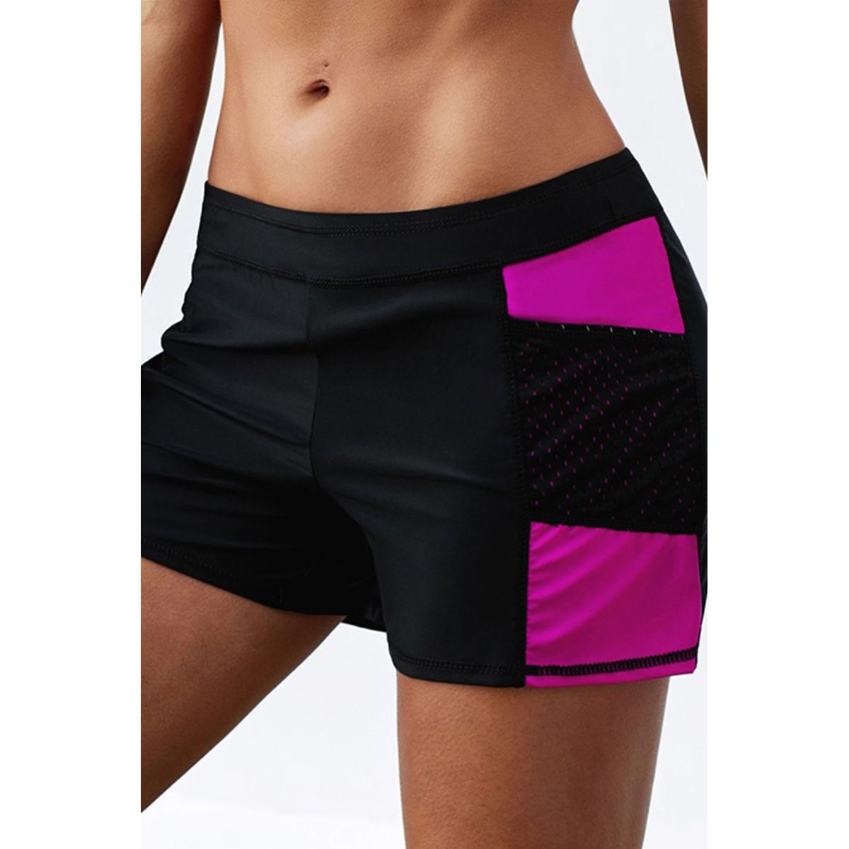 GLORIAHOON - Short De Baño Rosy Sexy Pants Mesh Gloriahoon