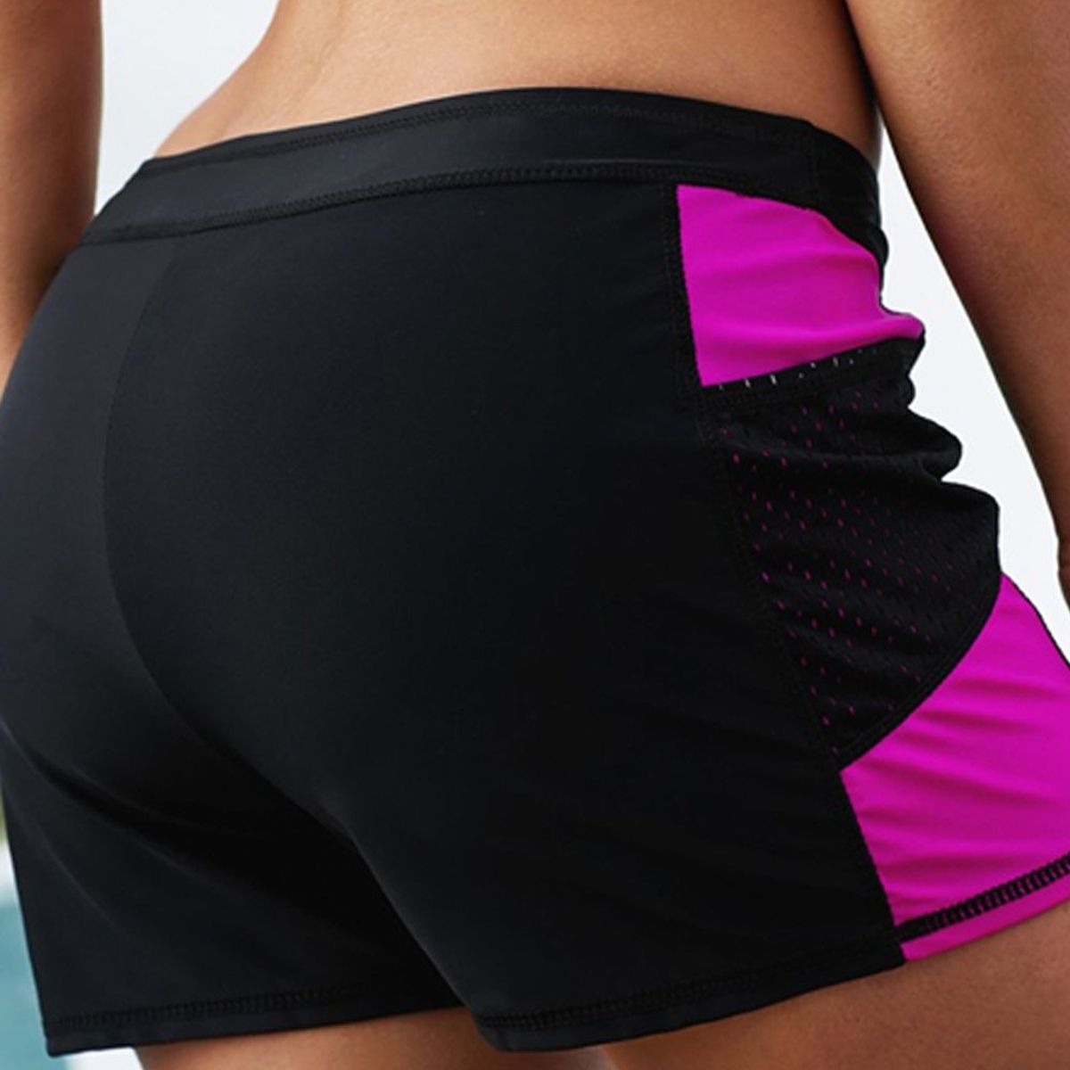 GLORIAHOON - Short De Baño Rosy Sexy Pants Mesh Gloriahoon