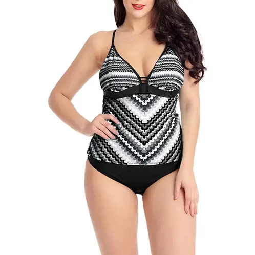 GLORIAHOON - Traje De Baño Tankini Sexy Sea