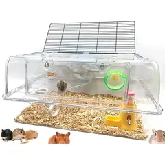GENERICO - Jaula Palacio Acrilico Transparente Hamster Raton G910