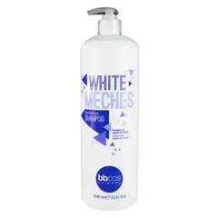 BBCOS - Shampoo Profesional White Meches Yellow Off 1000ml.