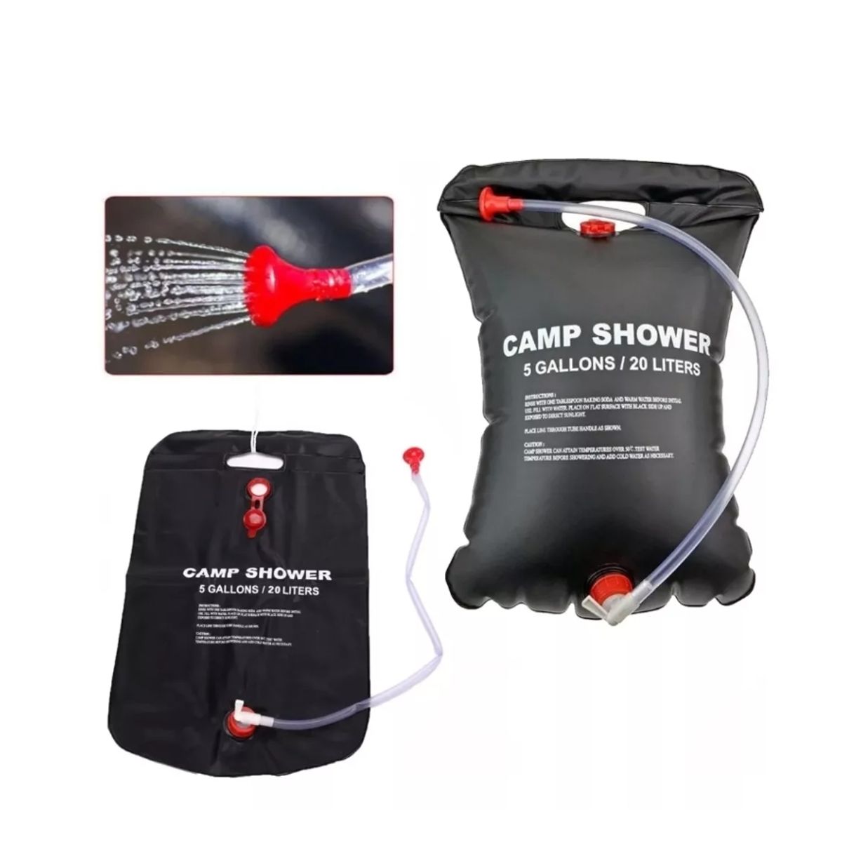 GENERICO - Ducha Portátil Solar Camping Playa 20 L Exterior Compacta