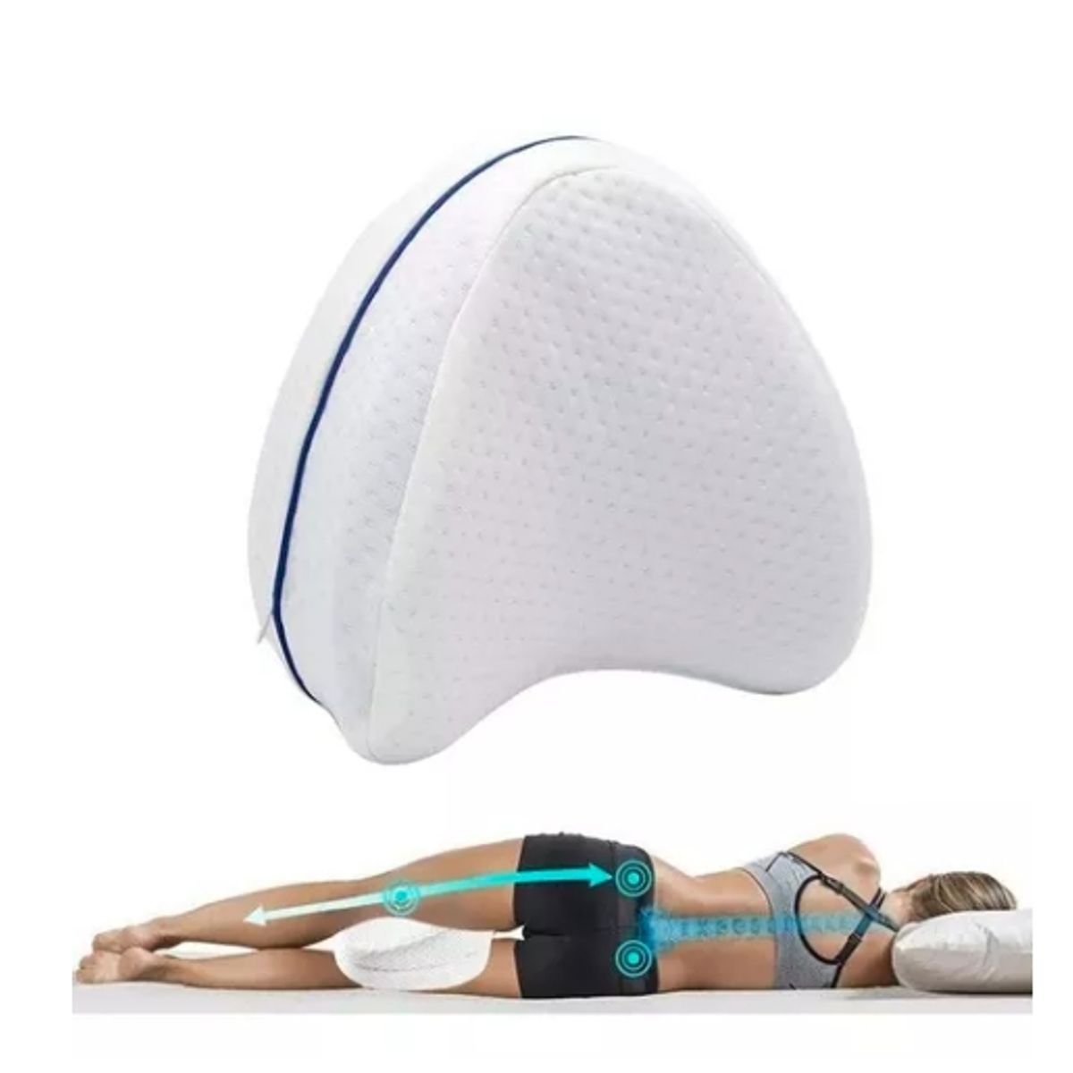 GENERICO - Almohada Ortopédica Para Piernas Cojín Excelente Calidad