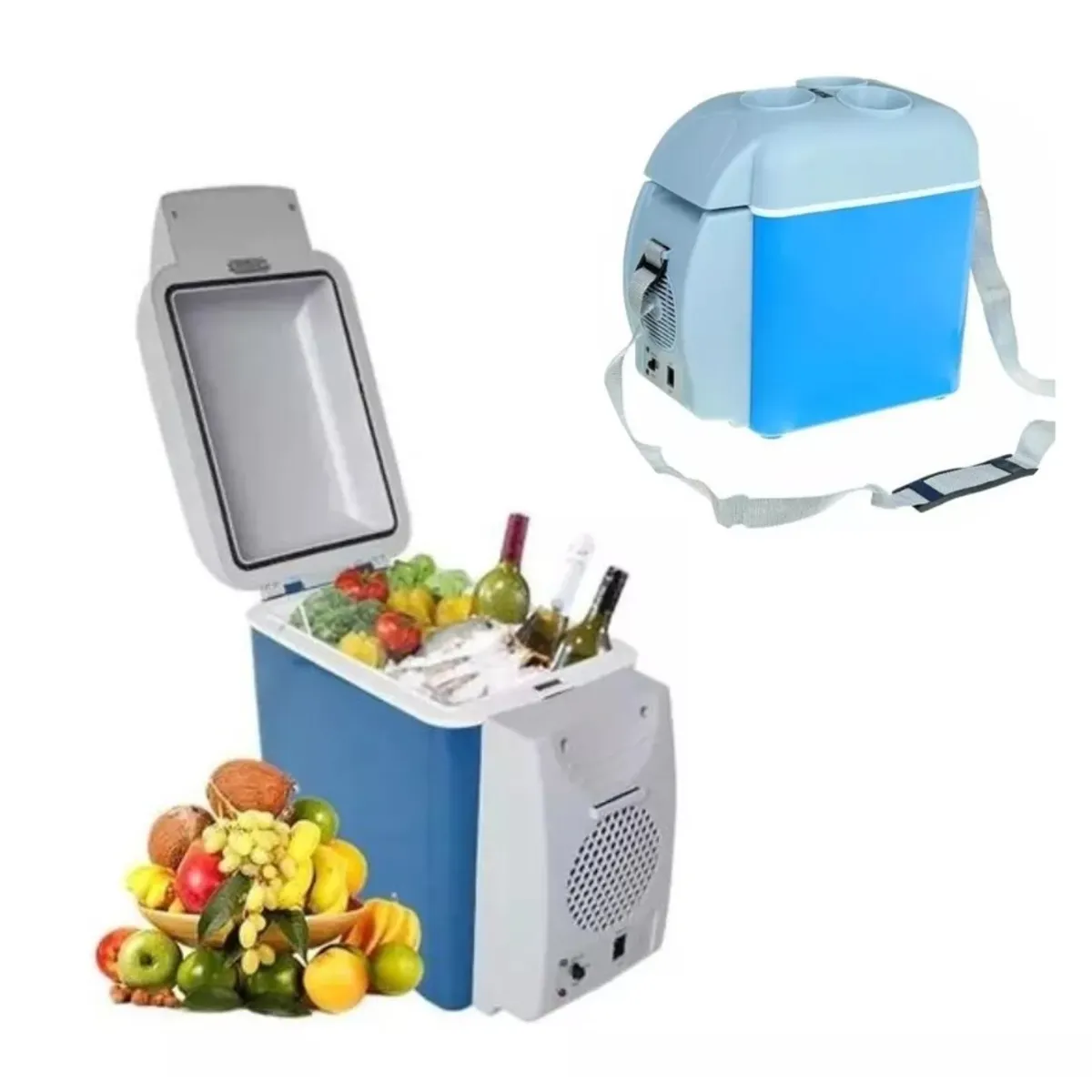 GENERICO - Mini Refrigerador Portátil Cooler Auto Camping Nevera 75l
