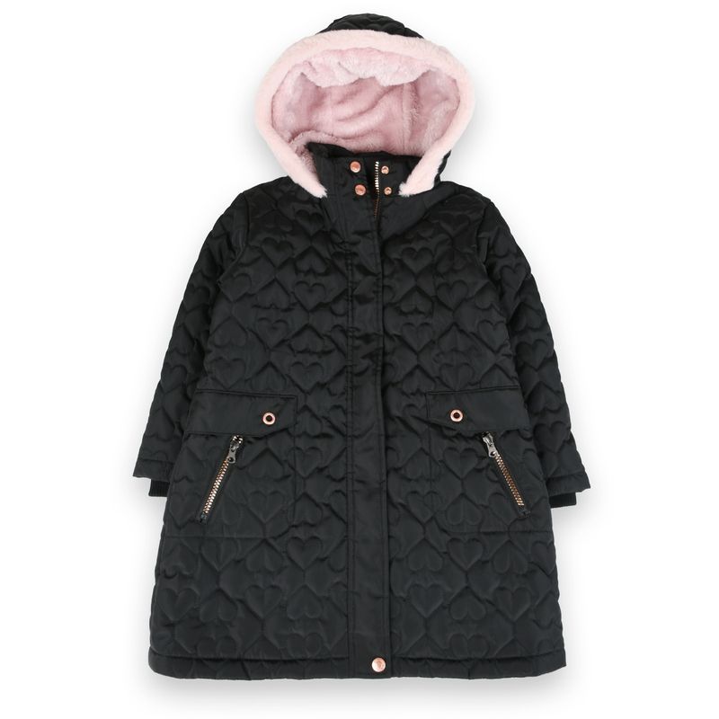 PILLIN - Parka Niña Negro Pillin PILLIN