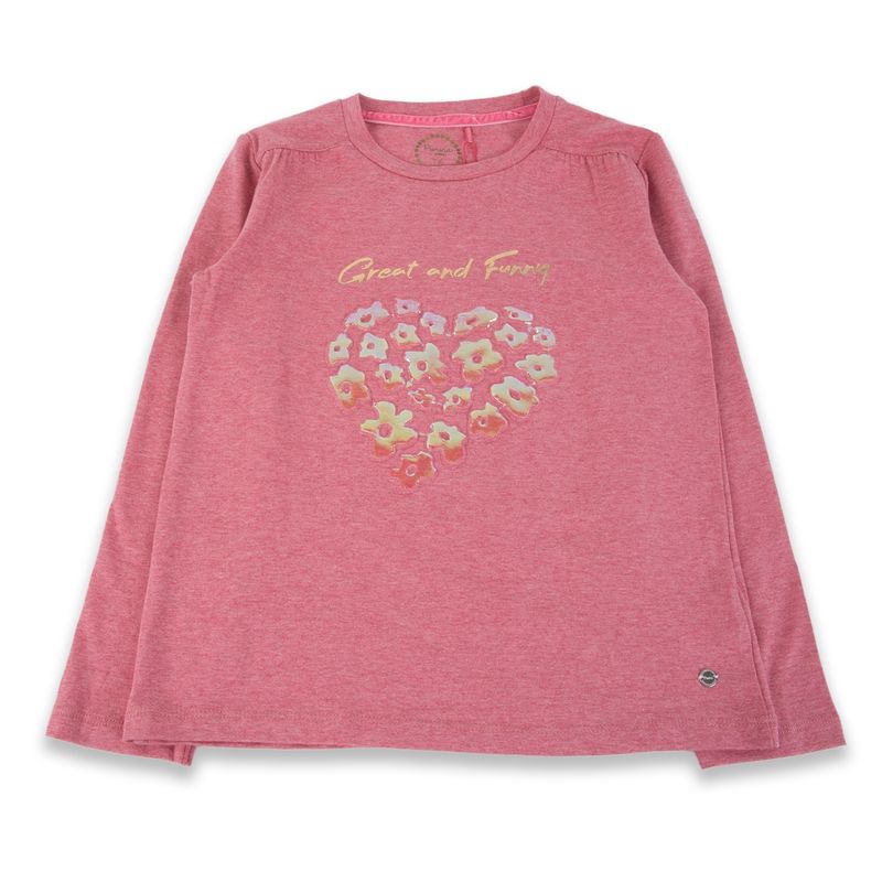 PILLIN - Polera Niña Rosado Pillin PILLIN